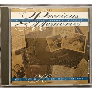 Bill Gloria Gaither Precious Memories Homecoming Friends CD Gospel 1995 CMD3303